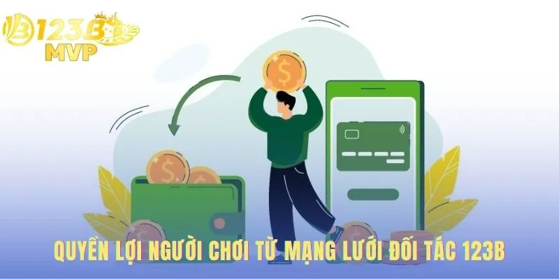 Quyền lợi người chơi đến từ các đối tác 123B uy tín